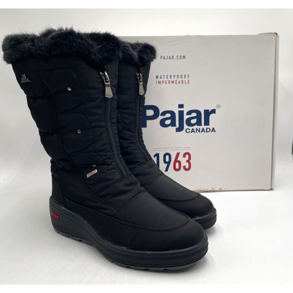 Pajar LOUISA Unisex New Boot Black EU 38 NIB - Picture 1 of 11